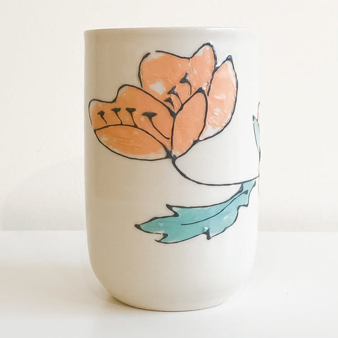 Poppy & Berry Vase