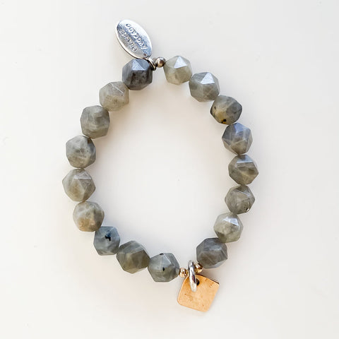 Contour: Labradorite Bracelet - Arts and Heritage St. Albert