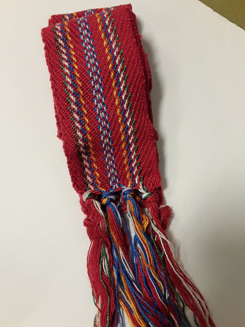 Metis sash Children's Metis Sash - Arts and Heritage St. Albert