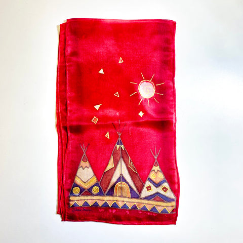 Silk scarf