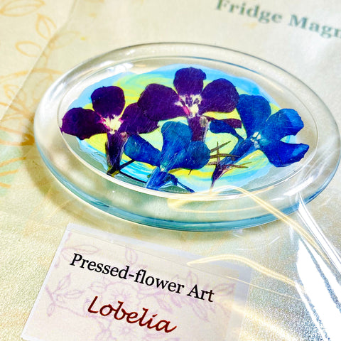 Pressed Flower Art Fridge Magnets