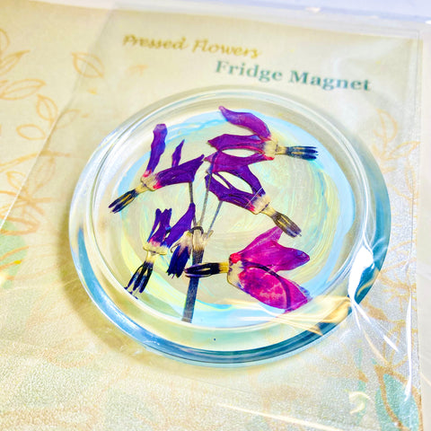 Pressed Flower Art Fridge Magnets