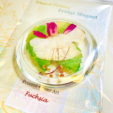 Pressed Flower Art Fridge Magnets