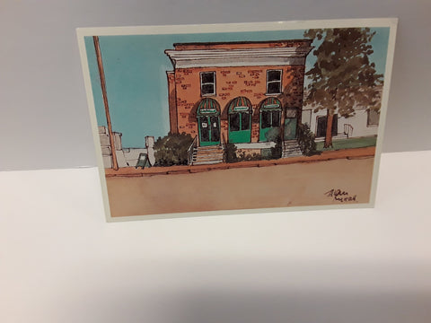 Alan Nuttall Postcards La Banque d'Hochelaga - Arts and Heritage St. Albert
