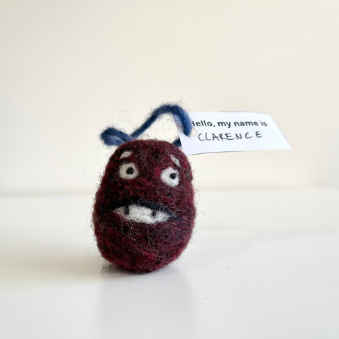 Felted Ornaments Clarence - Arts and Heritage St. Albert