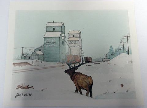 Alan Nuttall Print - Arts and Heritage St. Albert