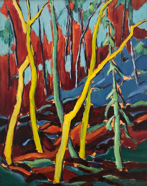 Near Trout Hatchery South of Chinook Lake - Arts and Heritage St. Albert