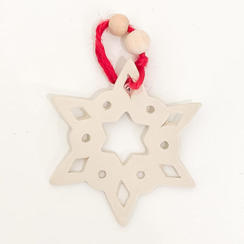 Snowflake ornament