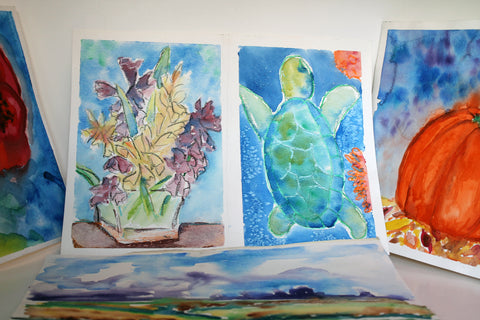 Wonderful Watercolours (In-School) - Arts and Heritage St. Albert