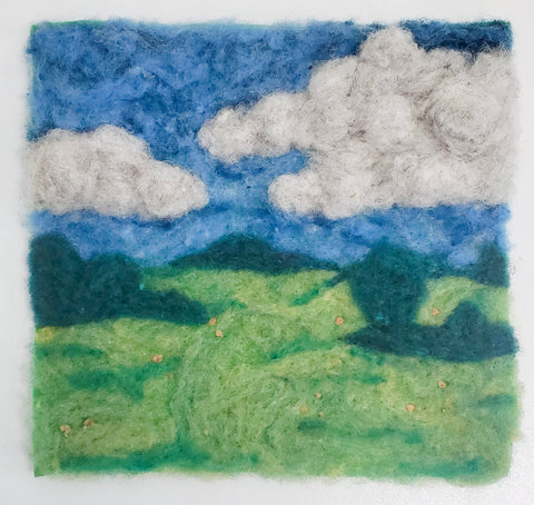 Needle Felting Scene - Arts and Heritage St. Albert