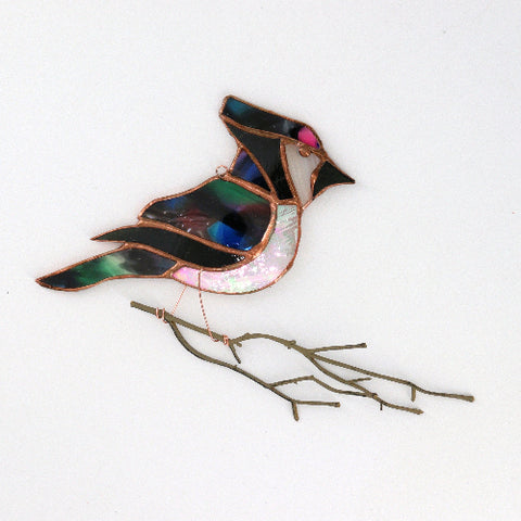 Stained Glass "Fancy J's" Style 1 - Arts and Heritage St. Albert