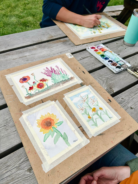 Craft + Conversation: Botanical Watercolours - Arts and Heritage St. Albert