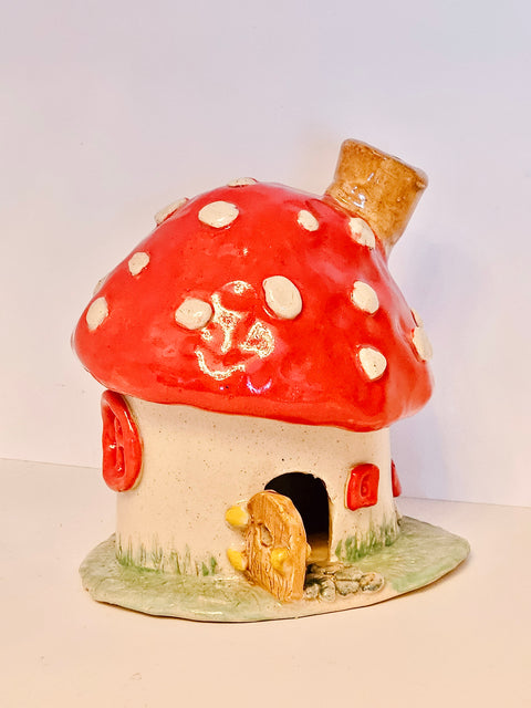 Clay Fairy House - Arts and Heritage St. Albert
