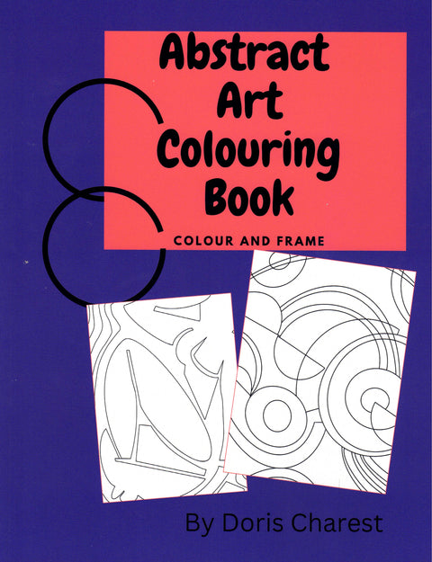 Abstract Art Colouring Book