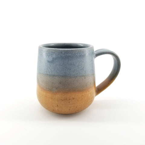 Blue & Honey Handmade Ceramic Mug