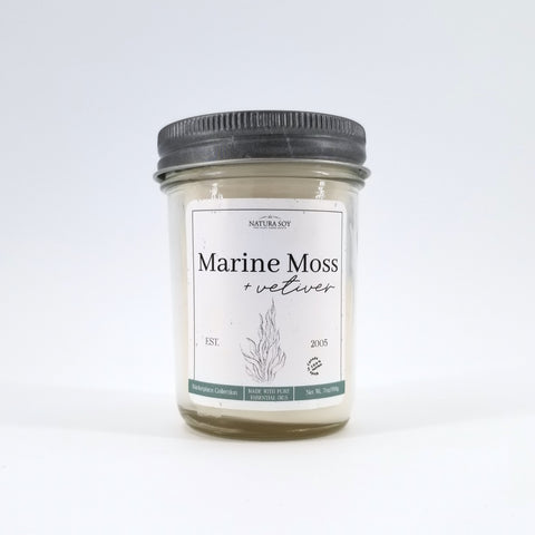 'Marine Moss and Vetiver' Marketplace Jar Candle