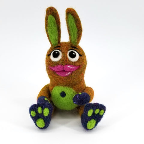 Felted Monster Sculptures