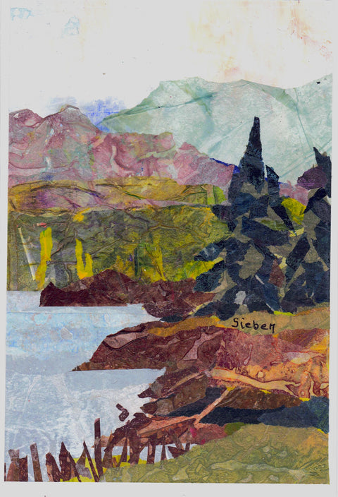 "Landscape Series" Original Art Cards
