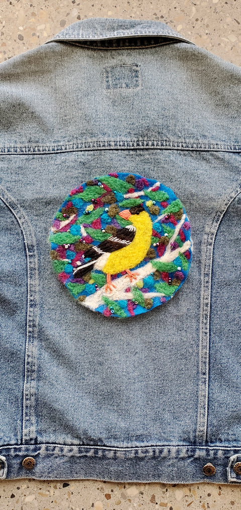 Needle-Felted Patch