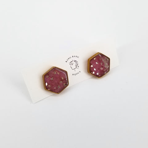 'To The Sea' Galaxy Studs - Large Hexagon