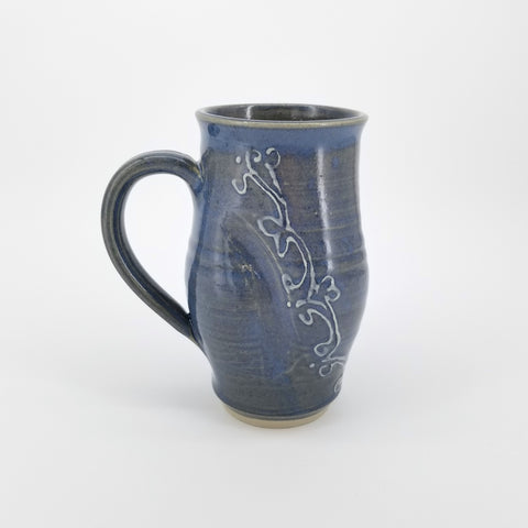 Blue Slip Deco Mugs