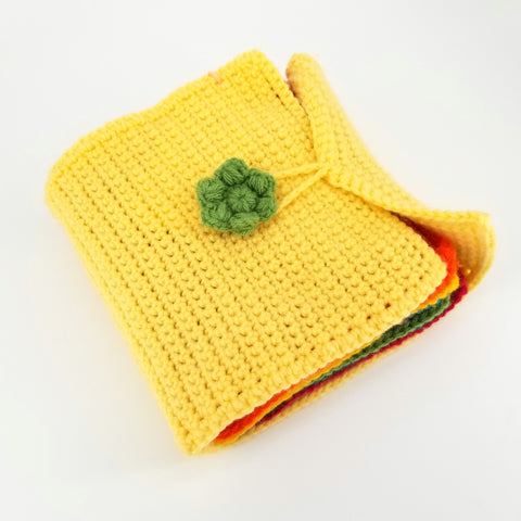 Crochet Sensory Book