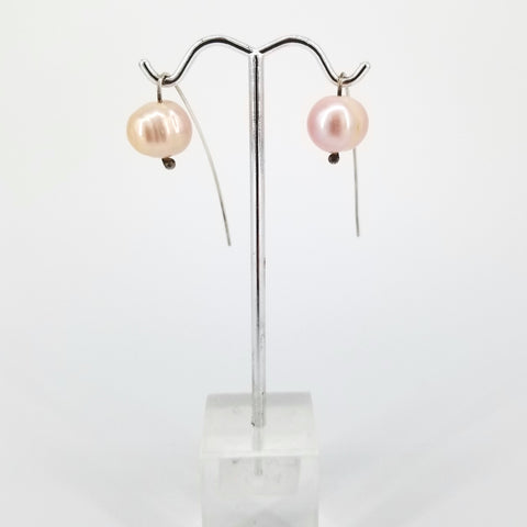 'The Pearl' Pink Toned Freshwater Pearl Earring