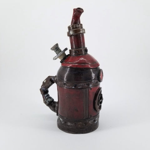 Red Ceramic Jug