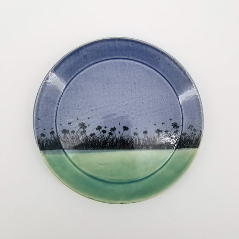 Green/Blue Plates (Porcelain)