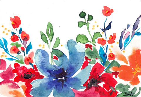 'Floral Series' Original Watercolours