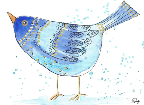 'Bird Series' Original Art Cards