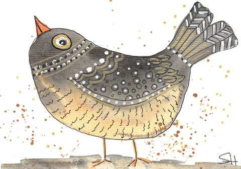 'Bird Series' Original Art Cards