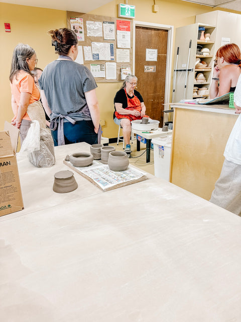 Pottery Wheel Sampler Class - Arts and Heritage St. Albert