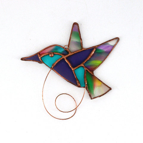 Stained Glass "Humming Birdies" Style 2 - Arts and Heritage St. Albert