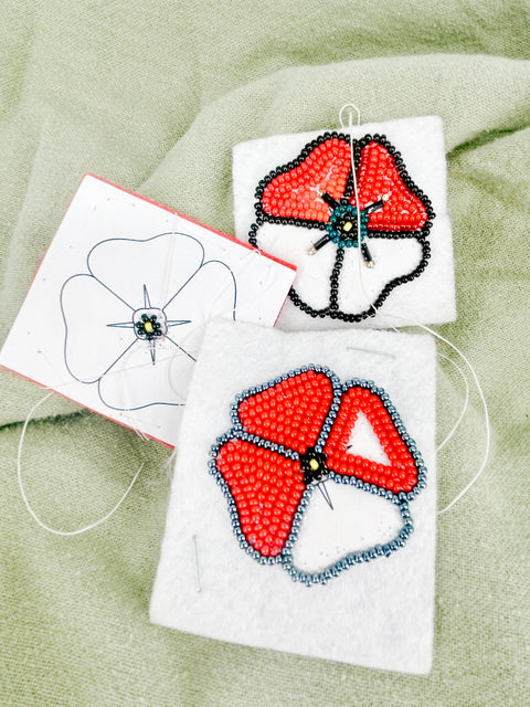 Bead a Poppy Pin (Evenings) - Arts and Heritage St. Albert