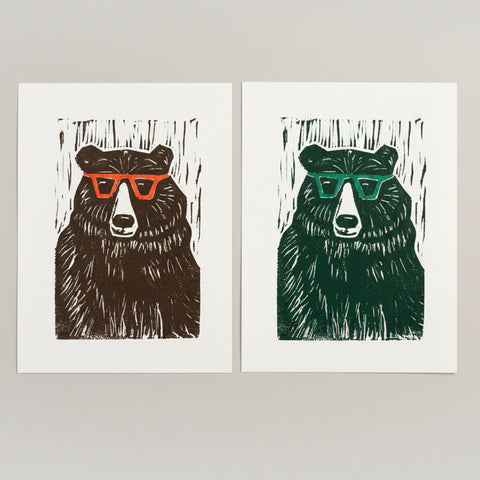 Printmaking – Linocut Art Cards + Prints - Arts and Heritage St. Albert