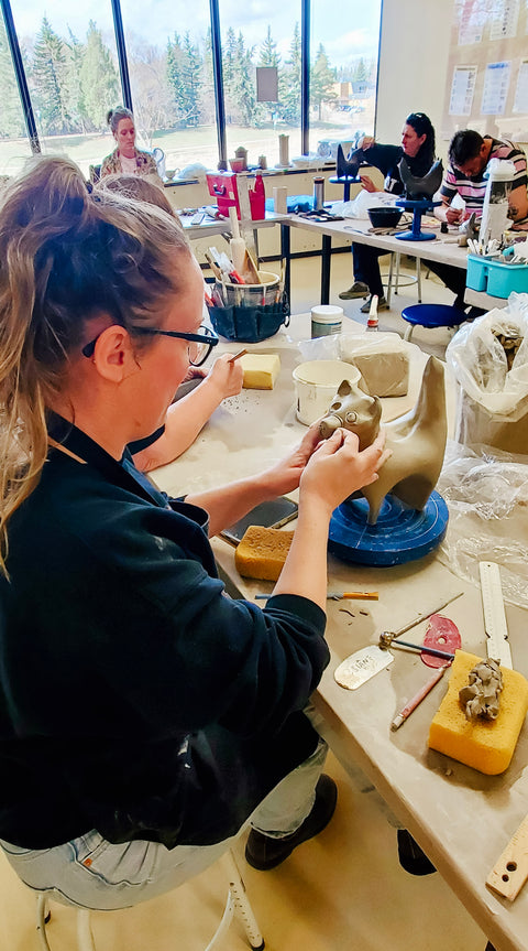 Small Sculpture + Hand Building Sampler Class - Arts and Heritage St. Albert