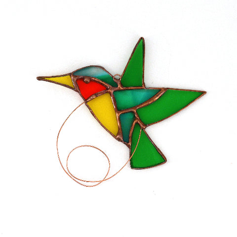 Stained Glass "Humming Birdies" Style 4 - Arts and Heritage St. Albert