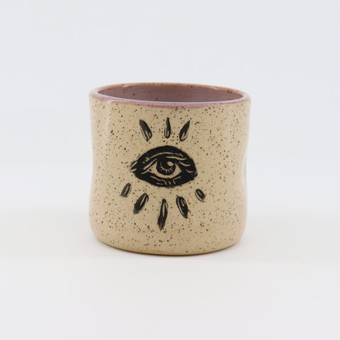 Handmade Ceramic Raven Cups
