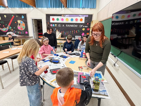Inuit Inspired Printmaking (In-School) - Arts and Heritage St. Albert