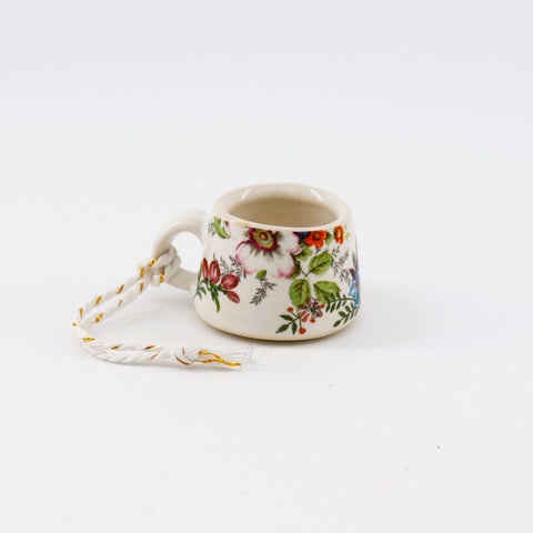 Handmade Ceramic Mug Ornament Style 7 - Arts and Heritage St. Albert