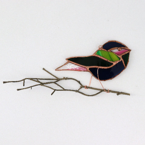 Stained Glass 'Birdies' Style 8 - Arts and Heritage St. Albert