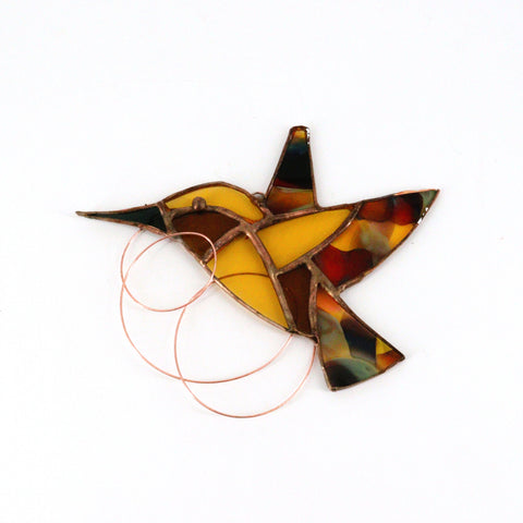 Stained Glass "Humming Birdies" Style 8 - Arts and Heritage St. Albert