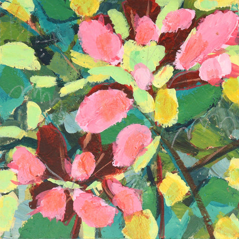 'Spring' Original Acrylic Painting by Meghana Gauthier - Arts and Heritage St. Albert