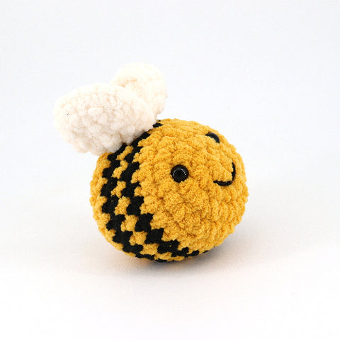 Large Crocheted Bumble Bee Plushie - Arts and Heritage St. Albert