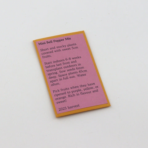 Pocket Seed Prints by Hanna Dotzenroth