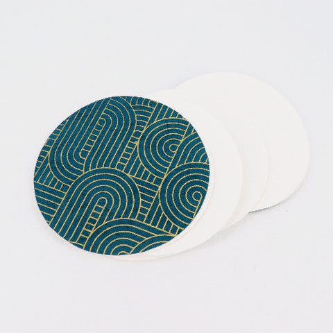 'Blue Curves' Radial Sketchbook