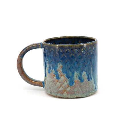 'Blue Lagoon' Mugs Style 2 - Arts and Heritage St. Albert
