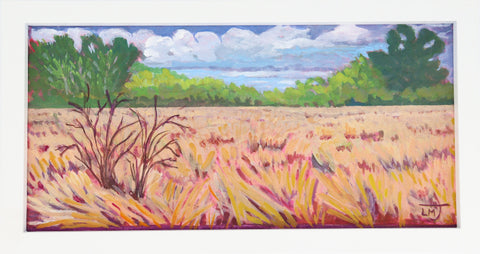 'Boardwalk View' Original Painting by Luise Mendler-Johnson