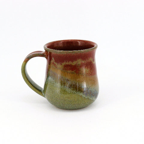 Brown Tones Handmade Ceramic Mug Style 1 - Arts and Heritage St. Albert